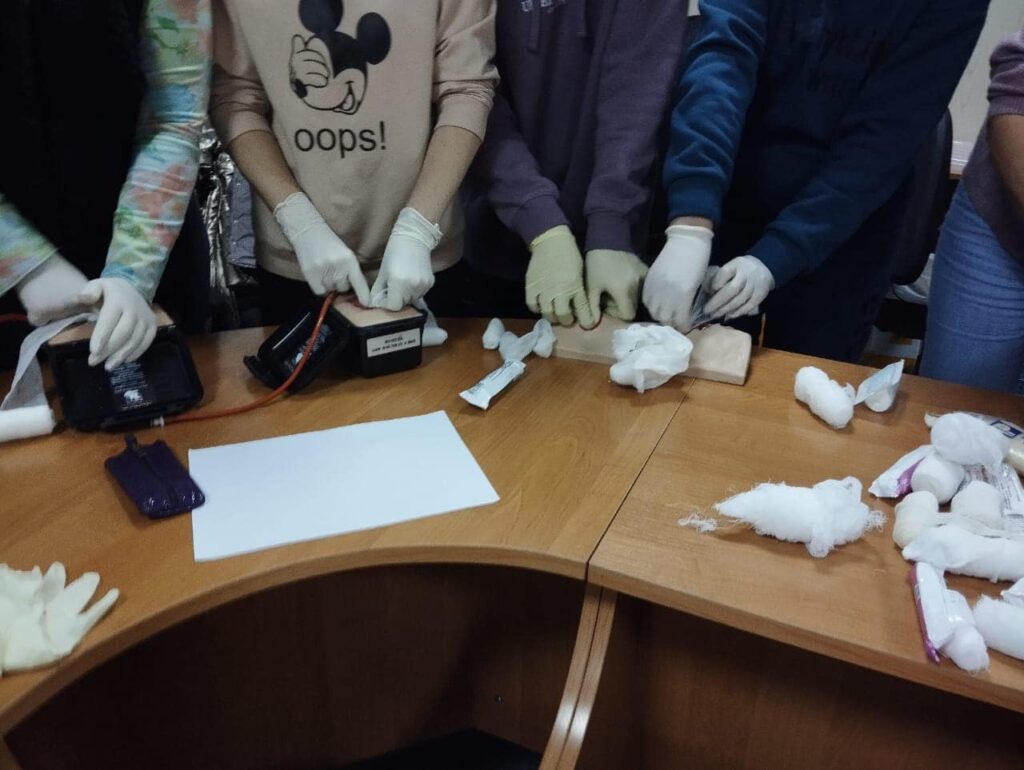 Conducted training for Ukrposhta employees in Zaporizhzhia