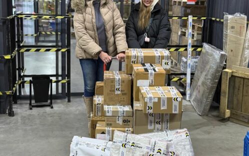 Sent 21 gifts to children participating in the “Faces of the Ukrainian Dream” project on St. Nicholas Day
